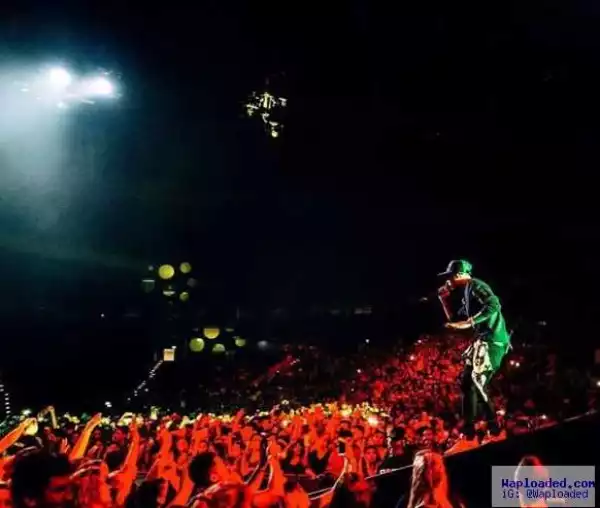 Wizkid shares pictures from his tour with Chris Brown